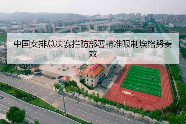 中国女排总决赛拦防部署精准限制埃格努奏效