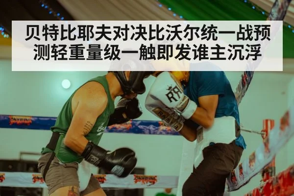 贝特比耶夫对决比沃尔统一战预测轻重量级一触即发谁主沉浮